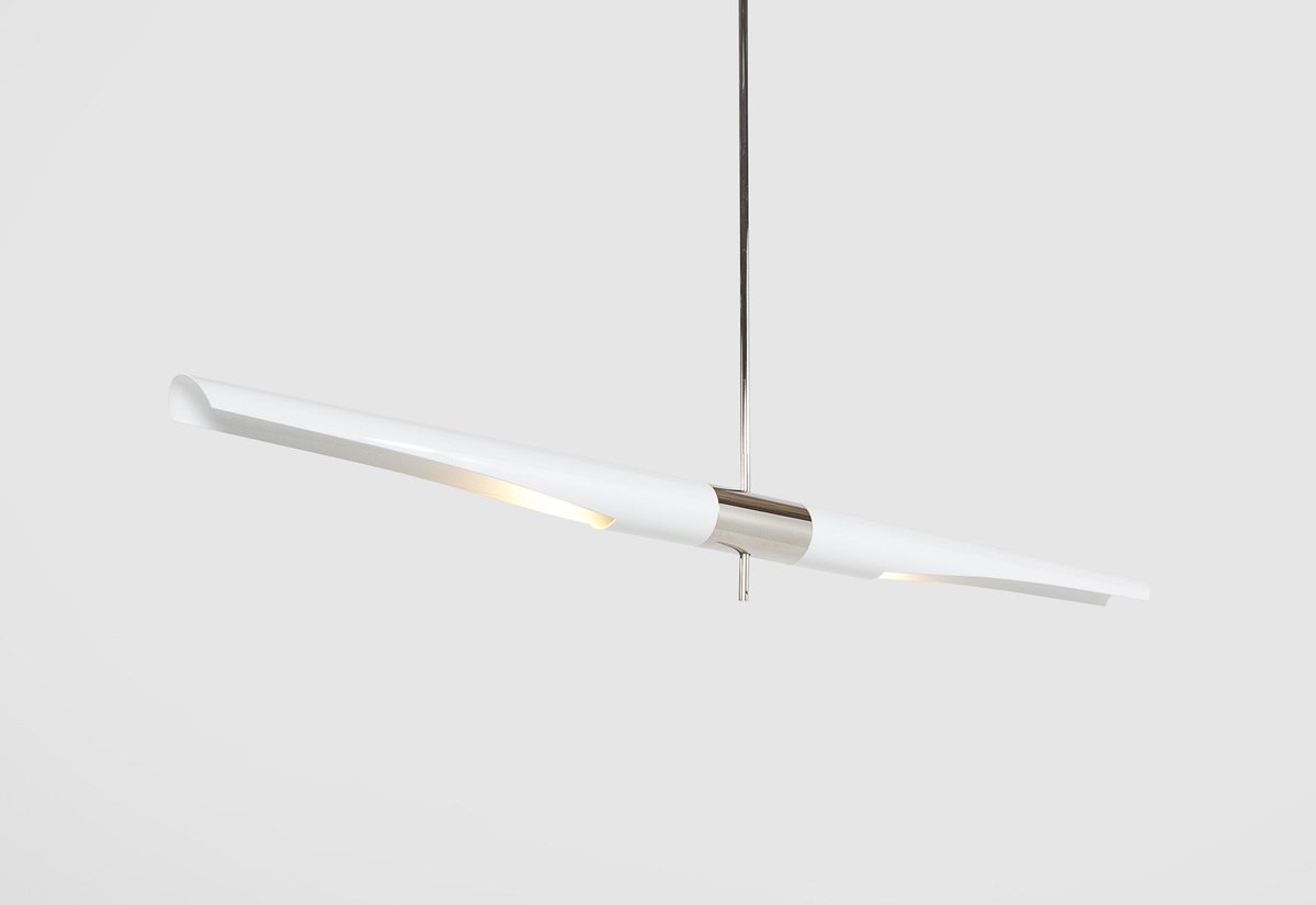 superstudio_'s tweet photo. Hennen Solo from #DavidWeeksStudio joins two elongated shades with a central armature to create a single plane. Available at #superstudio_ https://t.co/GBp8NRNeHE