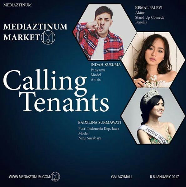 kemalpalevi's tweet photo. 7 Januari ini ke Surabaya :) @kemaliciousSBY https://t.co/3fw0faBQM3