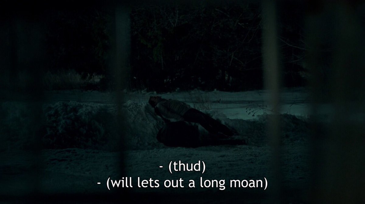 Hannibalcrack's tweet photo. *Will Graham Noises* https://t.co/sP7vl7gLQ1