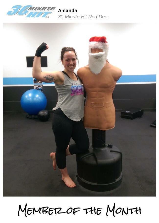 RedDeerHit's tweet image. She's Strong, Determined, Confident and a Heavy Hitter💪🏻CONGRATULATIONS AMANDA, 30 Minute Hit Red Deer's January Member of the Month.