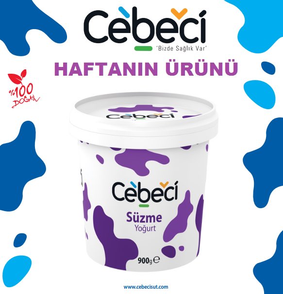 Haftanın Ürünü: 900 gr Cebeci Süzme Yoğurt 😋 #BenceDenemelisin 👍🏼 #CebeciSüt #BizdeSağlıkVar #Süt #Yoğurt #Alışveriş #Market #Reklam #SDÜ