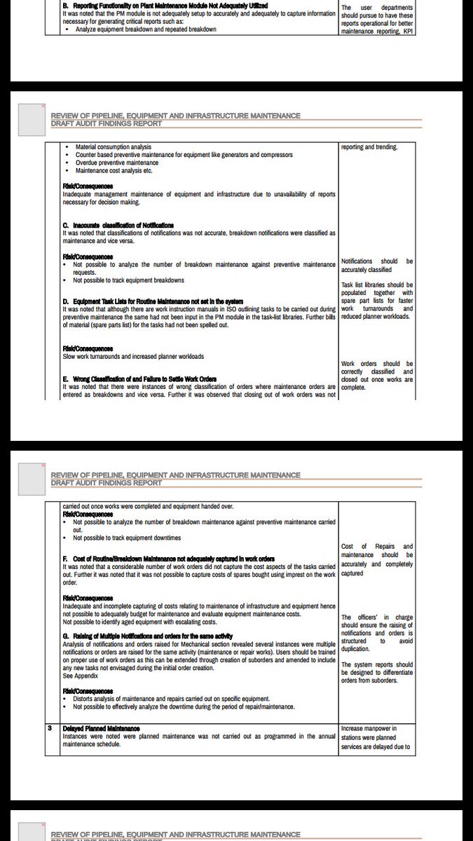 KinyanBoy's tweet photo. Sharing parts of Kenya Pipeline Company  internal audit report detailing the massive  looting. Taxpayers lost 10B
#NgumiKPCLooter https://t.co/QPgKy0APLr
