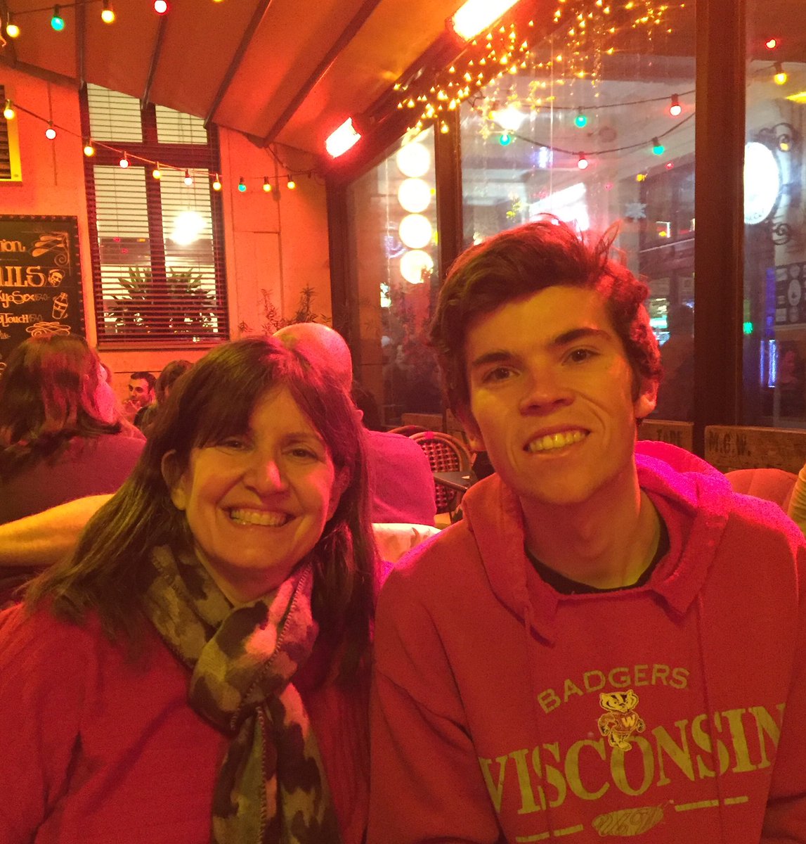 sottmann1's tweet photo. Badgers in Budapest... https://t.co/bUE7yPmIB4