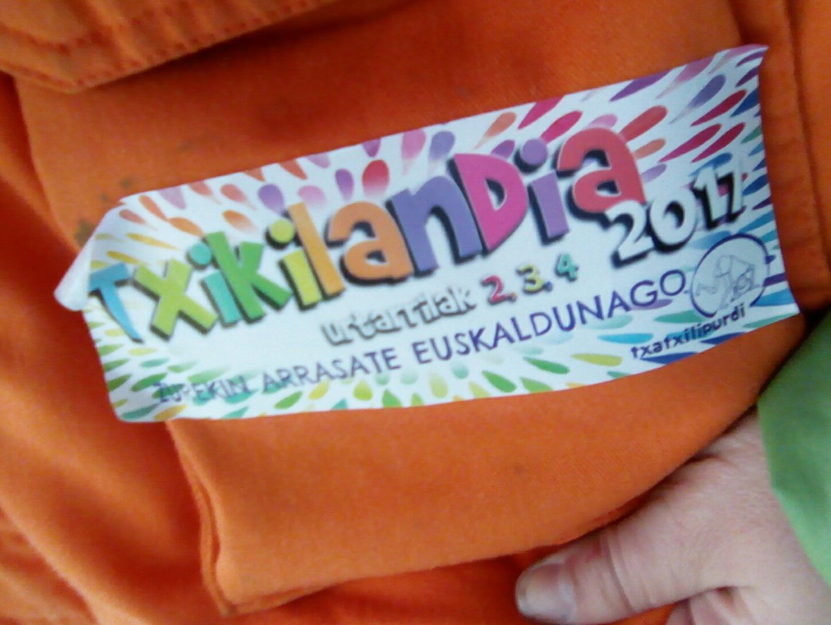 ibonearejo's tweet photo. Aurrera goiez!! @Txatxilipurdi #txikilandia2017 https://t.co/9XjwUvgNWg