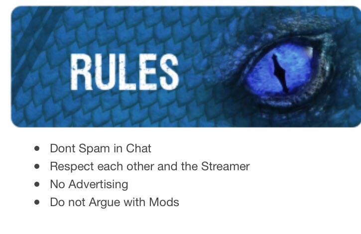 Sorry we broke your rules last night @dragonking4831! Next time we'll just have to spam a little more! #raid #twitch twitch.tv/dragonking4831