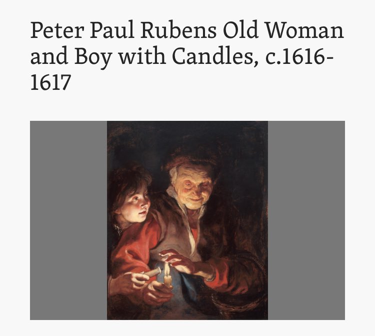 TOP_oftheTOP's tweet photo. @TOP_oftheTOP [#TOPsArt] Peter Paul Rubens, Old Woman and Boy with Candles, 1616-17 https://t.co/wSkan9yEHV #탑 #최승현 #빅뱅 https://t.co/HKpZYbpw7W