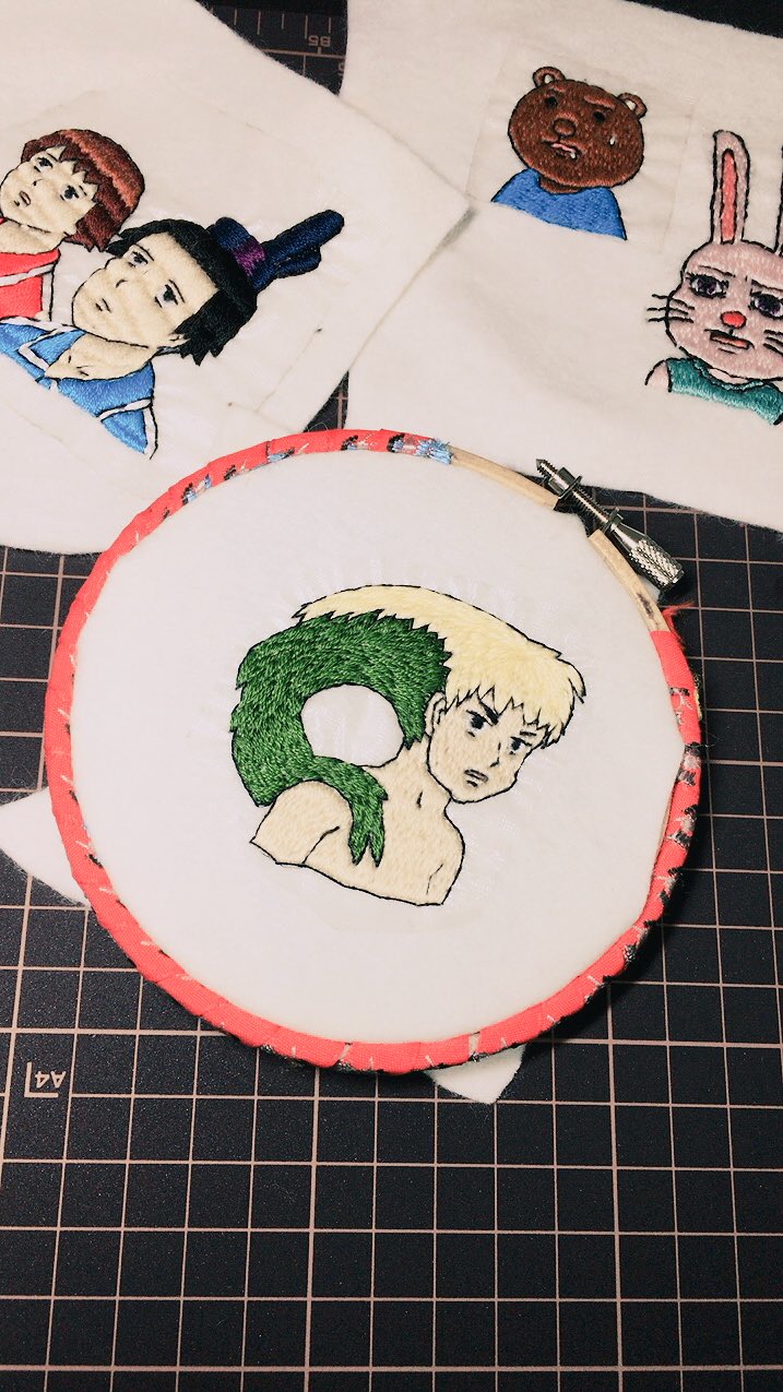 Yumugi Sur Twitter 小野の イナフ 刺繍 ギャグマンガ日和 フィッシュ竹中さん Yumugi Sur Twitter 小野の イナフ 刺繍 ギャグマンガ日和 フィッシュ竹中さん