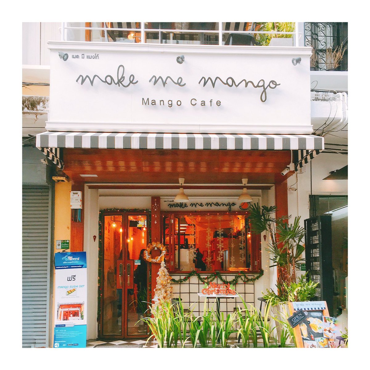 my_bbaby's tweet photo. 💛ร้าน make me mango cafe สารพัดของหวานเมนูมะม่วง อร่อยมากบอกเลยชื่นฉ่ำทุกเมนู ที่สำคัญร้านน่ารักมากๆๆ #อร่อยบอกต่อ #อร่อยไปแดก @aroii https://t.co/llc75eotTy
