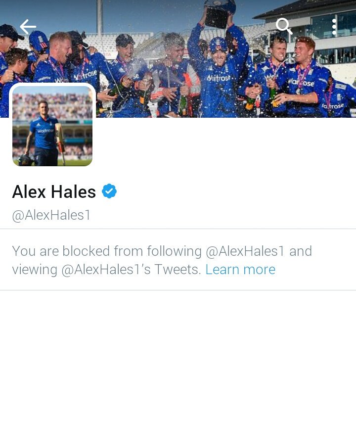 Happy Birthday Alex Hales  U blocked me but i still wish u ... sent my wishes to him  