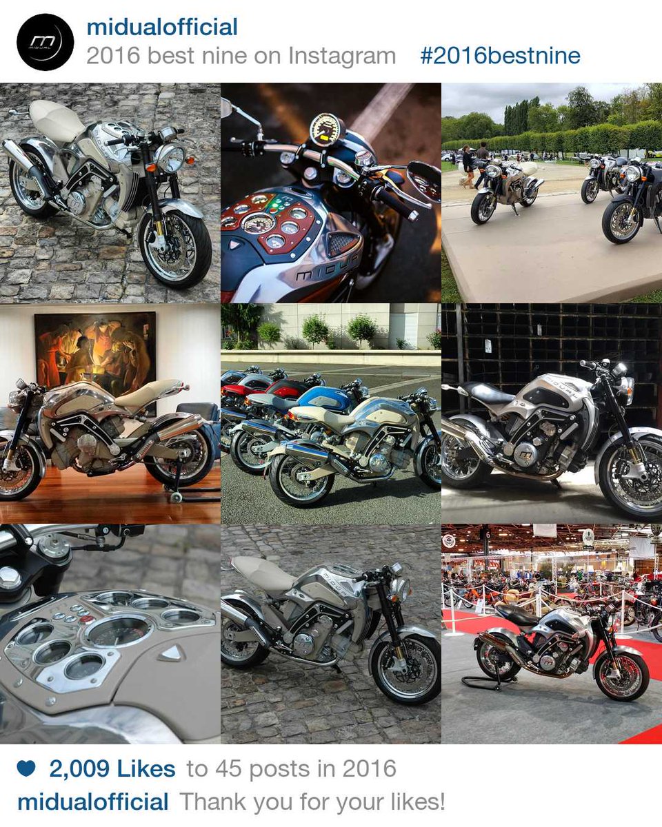 Happy new year and best wishes everyone. See you on the roads!