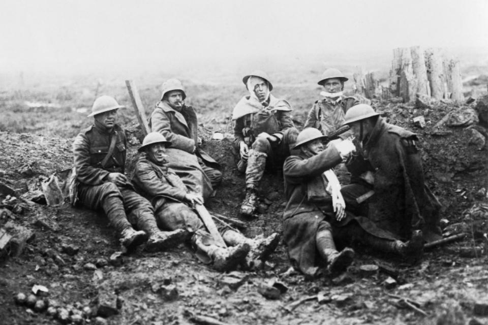 DCMS's tweet photo. NEWS: Government unveils plans to mark centenary of The Third Battle of Ypres #Passchendaele100 #WW1 https://t.co/iOxIfjPxD7 https://t.co/GQJlSNz4ZR