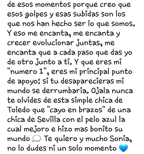 imbeavelazquez's tweet image. ¿Me dedicarias un par de minutos para leer esto? Lo escribí con el corazón y me haria muy feliz que lo leyeses 🙌💛 @SoniaSweetC