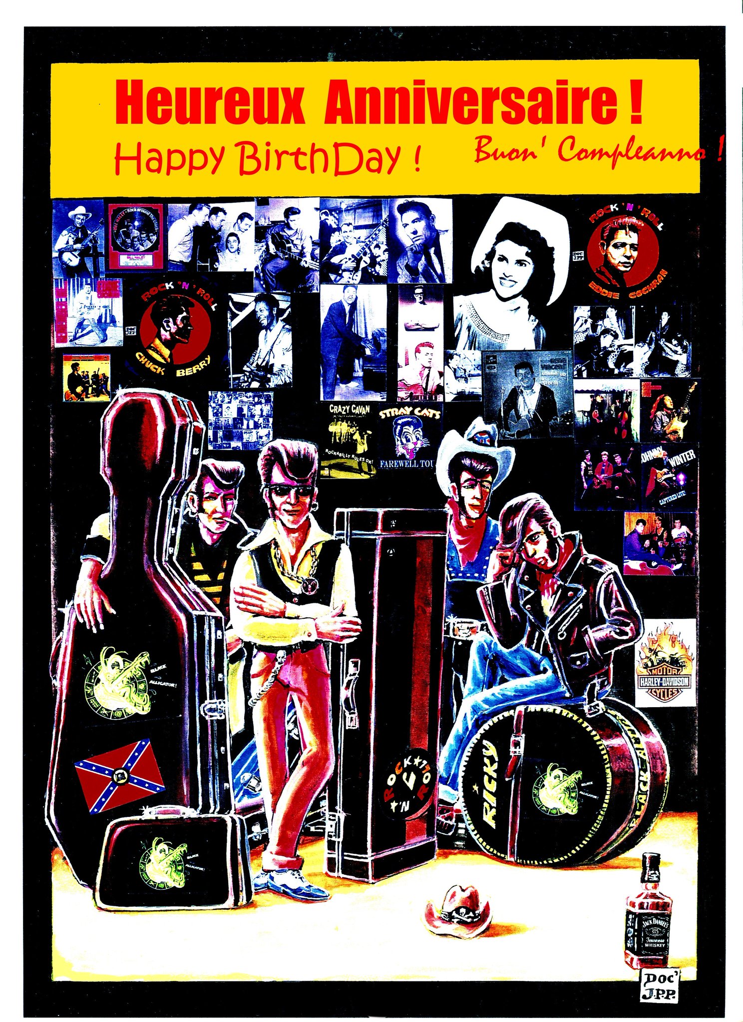  Happy BDay, GENE SUMMERS !!! Happy New 2017 !!! 