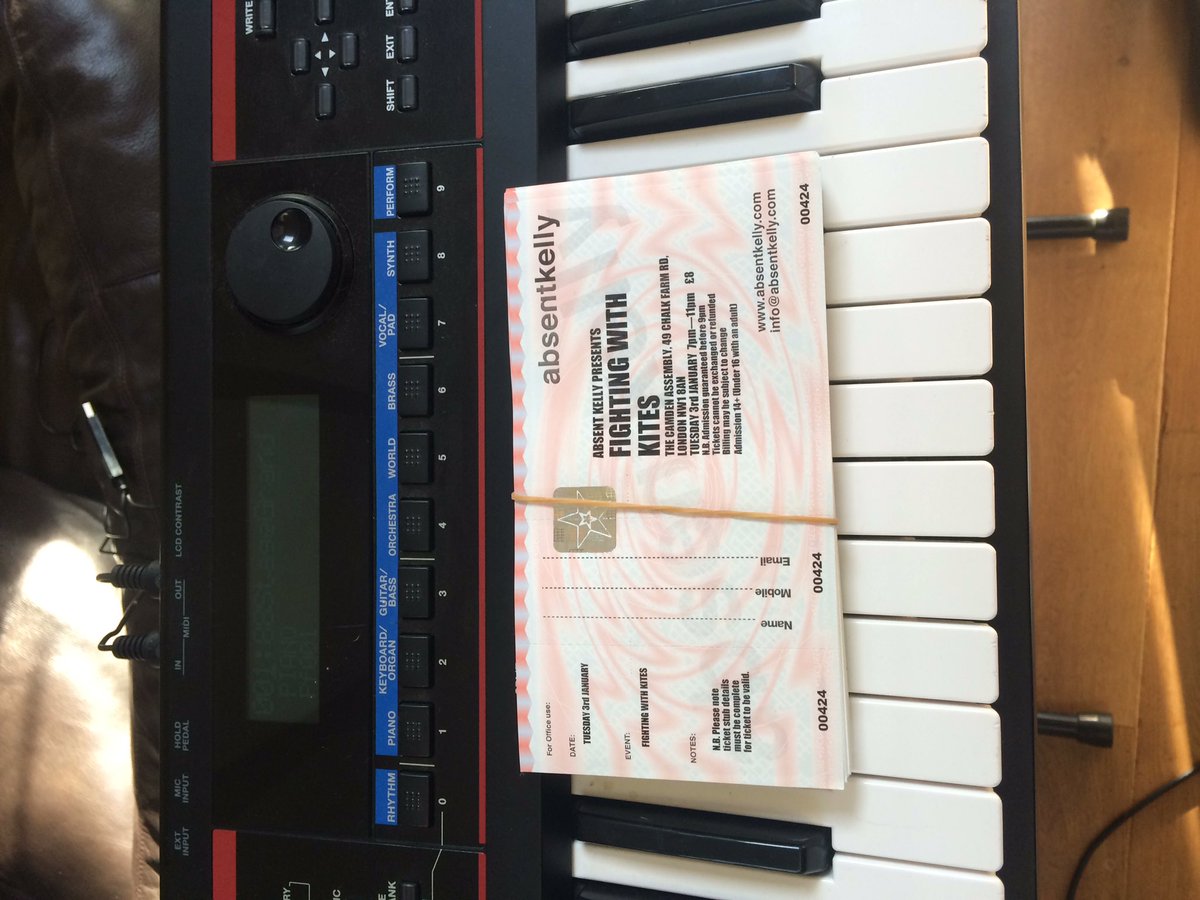 Last few tickets still needing to be sold for our gig tonight. Get ya mates involved and come down. See all of you tonight