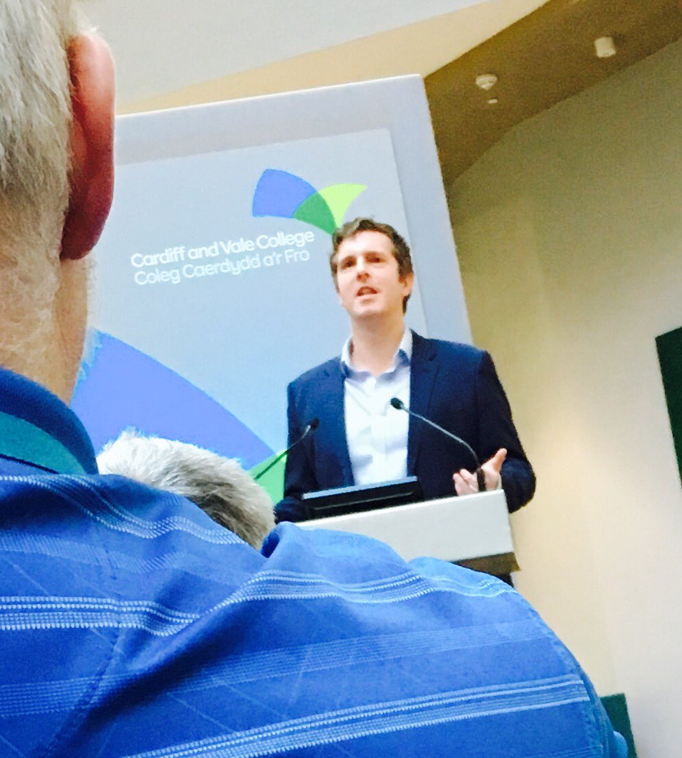 Sarah_A_Hughes's tweet photo. @ProfTomCrick asks What does being digitally competent mean &amp; how we can support in excellent teaching and learning @CAVC #TEL2017 https://t.co/6PliaymQPU