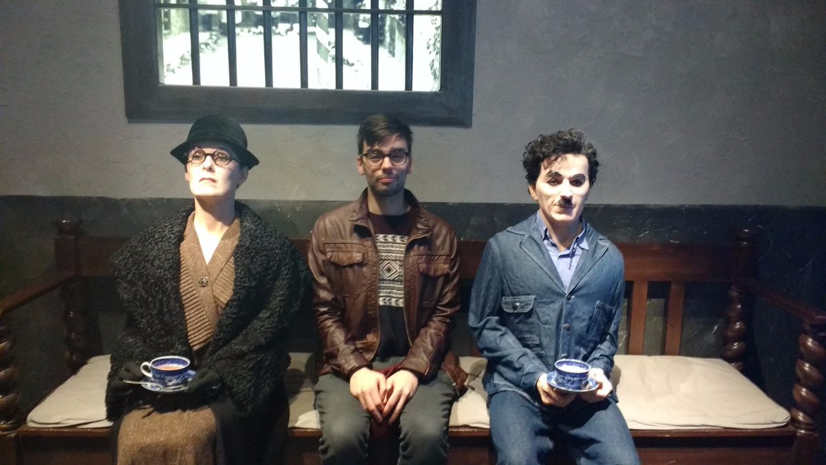 DrCGrosvenor's tweet photo. #ChaplinWorld Switzerland #CharlieChaplin #SilentFilm #Museum https://t.co/Xp0lEg7yXz