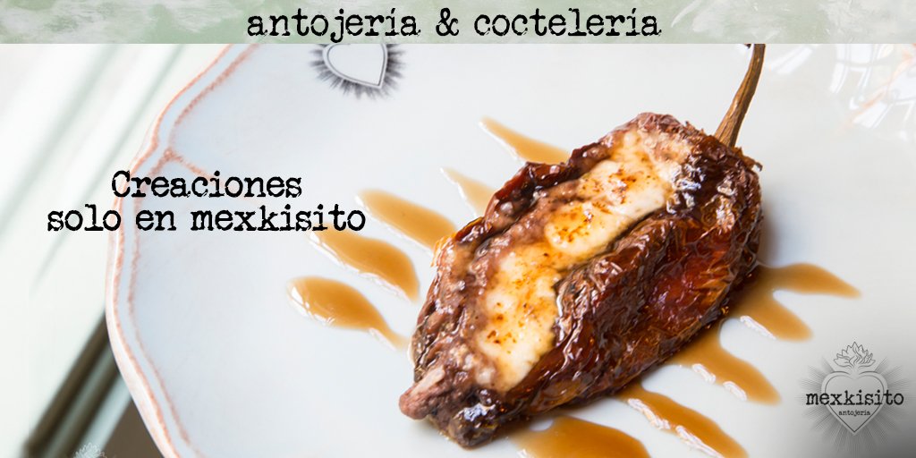 mexkisito's tweet photo. AL CÉSAR, LO QUE ES DEL CÉSAR y a mexkisito lo que es de mexkisito: Chile Ancho Relleno. Pruébalo, 910 175 116 https://t.co/itwdbdu2rv https://t.co/Qny3ckBC14
