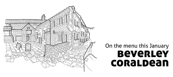 January featured artist: Bev Coraldean of <a href="/genealityart/">Beverley Gene Coraldean</a> She's done murals in Norwich, a colouring book and now, for us, a jigsaw puzzle.