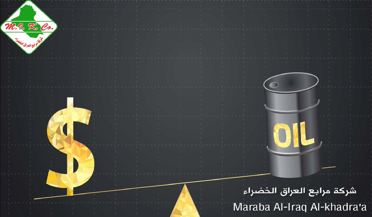 MarabaAliraq's tweet photo. Oil prices :
Brent Crude Oil ($56.13)
WTI Crude Oil ($53.72)
US$ exchange rate for IQD :
1 $ = 1305IQD
100 $ = 130.500 IQD
#MIK
#Media_Unit https://t.co/FmIclnXha6