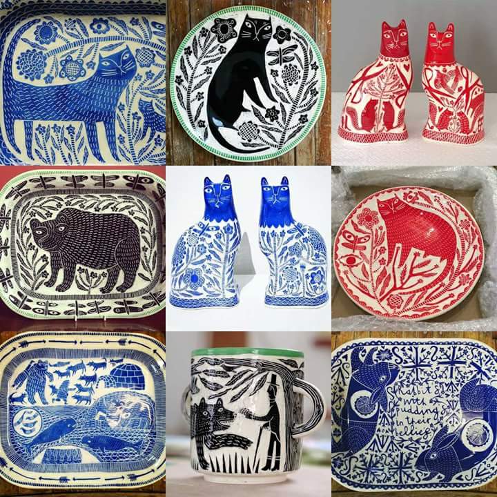 vicky_lindo's tweet photo. Happy New Year x #madeinbideford #cats #ceramiccats https://t.co/ikSIeY4WHz