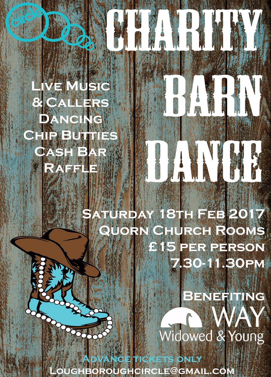 Our 2017 fundraiser, benefiting <a href="/WidowedAndYoung/">WAY Widowed and Young</a>. Book your tickets today!