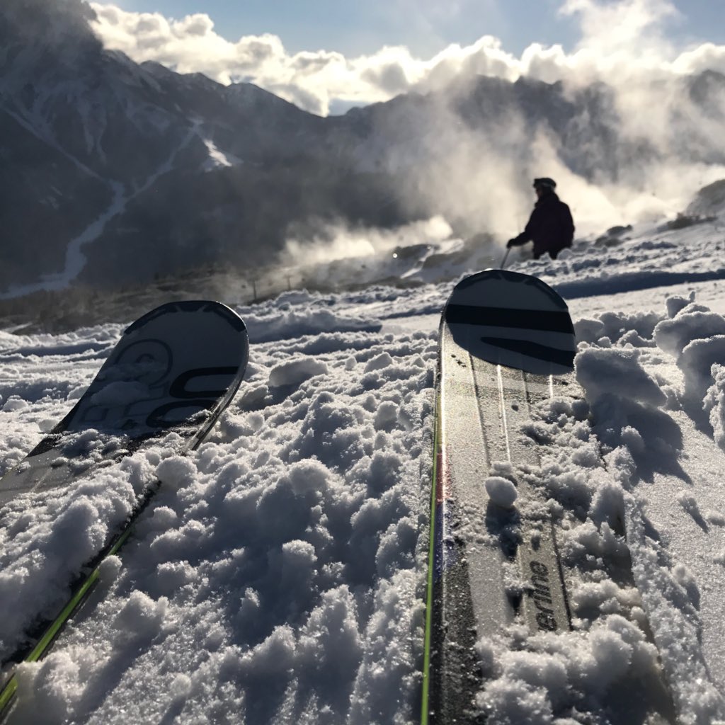 #neuschnee #ski #nofilter