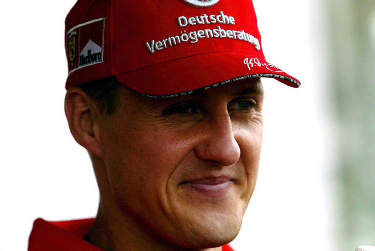F1's tweet image. Michael Schumacher in #F1:
Wins: 91 (record)
Poles: 68 (record)
Podiums: 155 (record)
Fastest laps: 77 (record)
World titles: 7 (record)