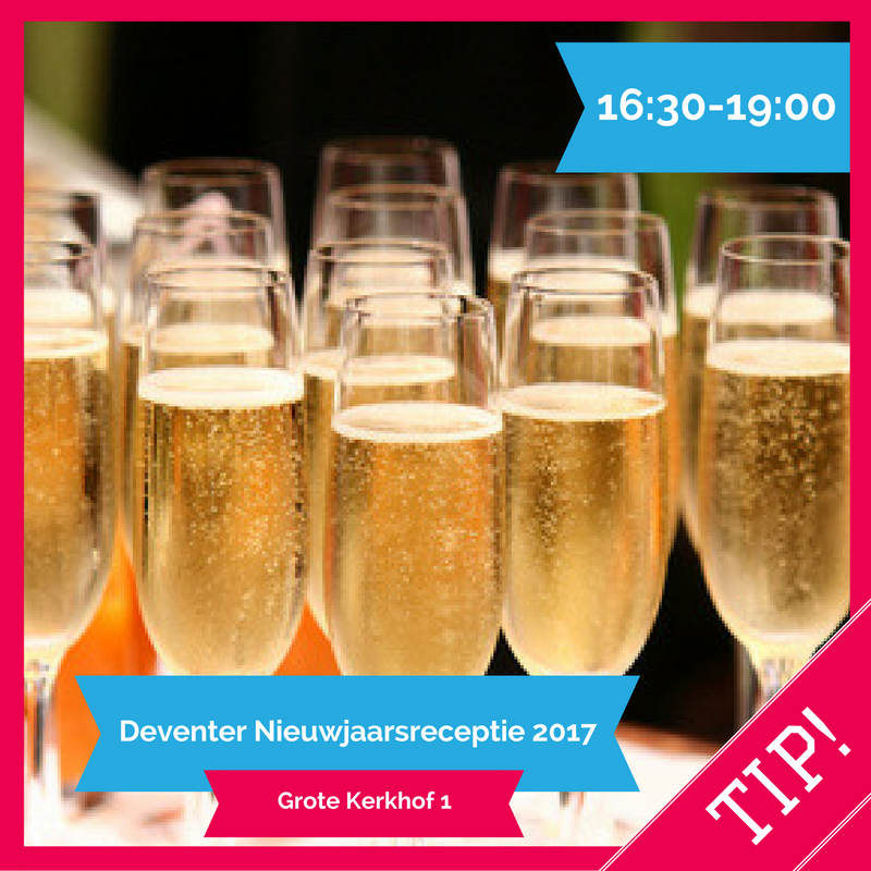 Vanmiddag is de traditionele nieuwjaarsreceptie van Gemeente Deventer. Voor alle Deventenaren en betrokkenen bij onze mooie stad! #Deventer