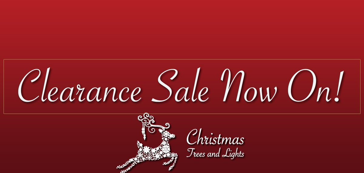 XmasTreesLights's tweet photo. MASSIVE SAVINGS across our entire range in our fantastic Clearance sale! https://t.co/PWEJ9vM5PT https://t.co/Ov9vZ1sOFk