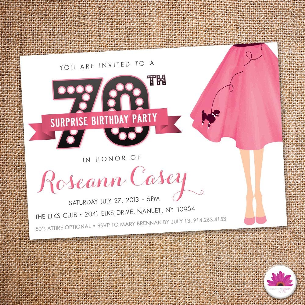 EventsWithGrace's tweet photo. Poodle Skirt Invitation – Surprise Birthday (Digital file) https://t.co/jgK3cK6Toc #etsy #BirthdayInvitation https://t.co/BP74LyDRo2
