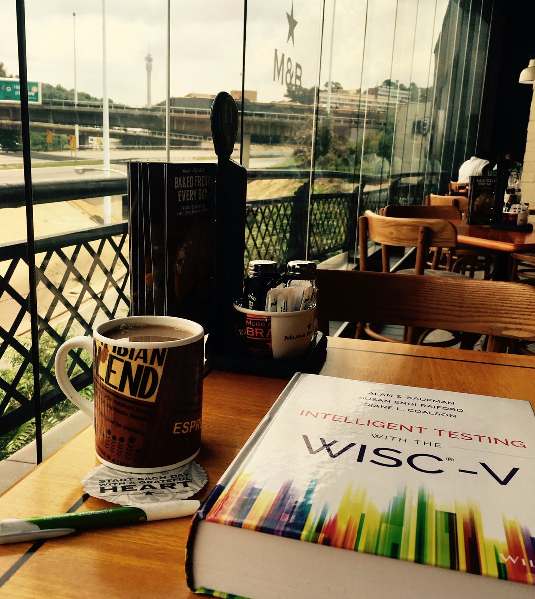 athenaclayton's tweet photo. Spending a happy afternoon learning about the #WISC-V with coffee and a view #psychologynerd #assessments #learning #excellenceinassessment https://t.co/U8EVqWkSV1