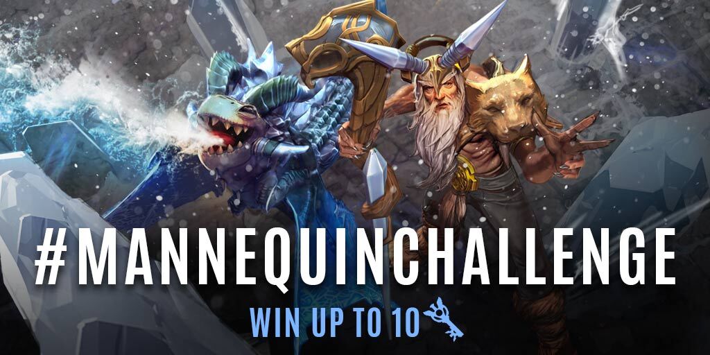 vainglory's tweet photo. THE #VAINGLORY #MANNEQUINCHALLENGE

Details: https://t.co/hLNrFAwM96

You can win up to 10 Mystery Chest Keys! ✌️ 💪 https://t.co/0EhCLGwndw
