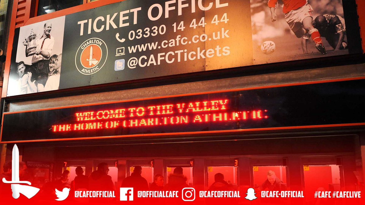 The club's ticket office will now operate out of the Valley Superstore on weekdays cafc.co.uk/news/article/2… #cafc