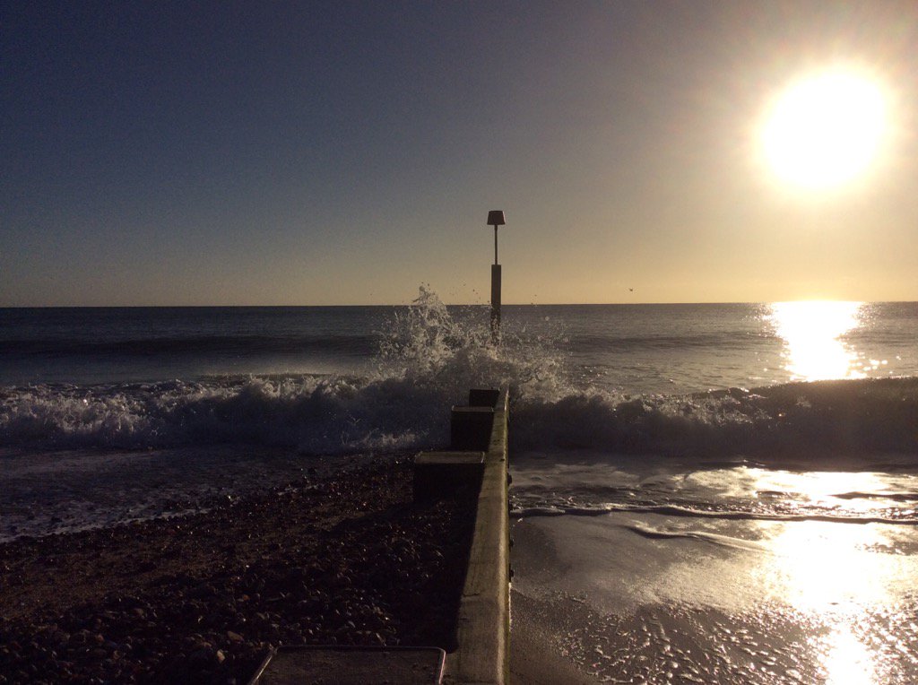 DDHats's tweet photo. Boscombe beach...my favourite place to begin the new year. https://t.co/1AcWnEdbbf