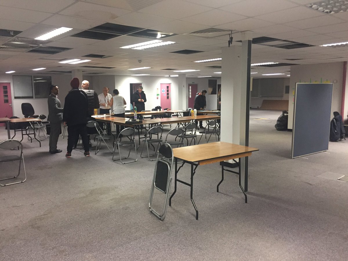 The @EalingWorkspace venue for #EalingBizExpo 19-20 May 2017 - under refurbishment but getting more interesting every day.