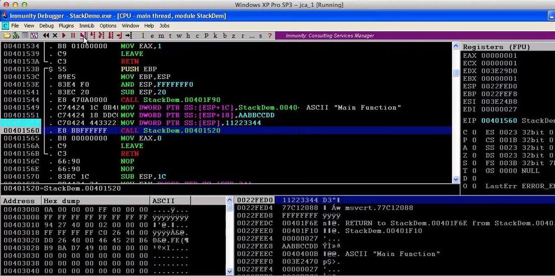 SecurityTube's tweet image. Recommended Watch! The Stack bit.ly/1s365bj Exploiting Simple #BufferOverflows on Win32 Watch Now!