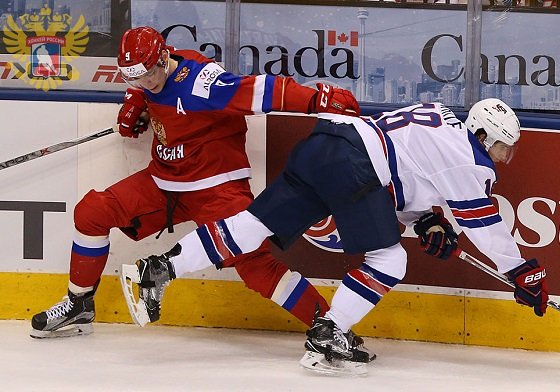 russiahockey_en's tweet photo. So, we meet again. In the 2017 #WorldJuniors semi-final stage, we will take on familiar rivals America: https://t.co/30dtjf1a5C https://t.co/4YD3jOQPuT
