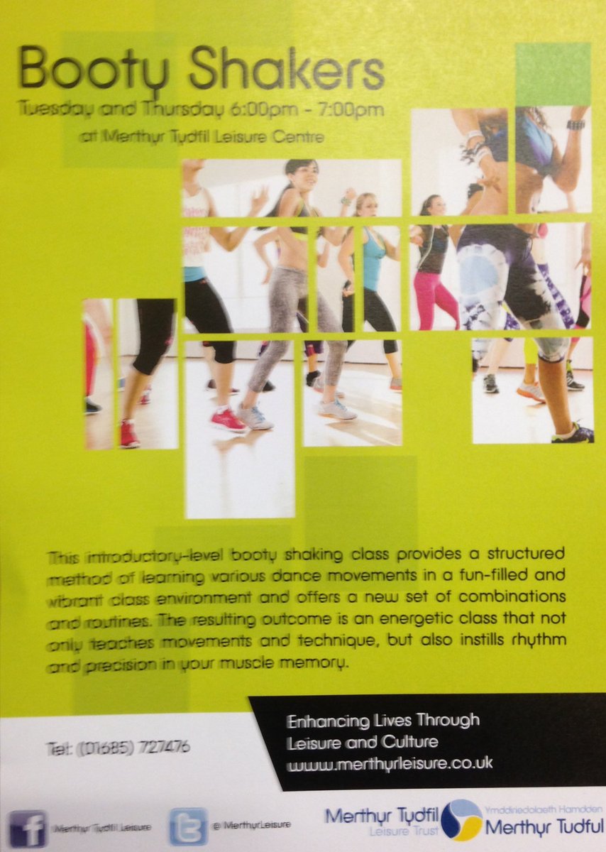 Booty-shakersMerthyr (@bootyshakersmt) on Twitter photo RT <a href="/MerthyrGirlsCan/">Merthyr Girls Can</a> <a href="/WeLoveMerthyr/">We Love Merthyr</a> <a href="/MerthyrLeisure/">Merthyr Leisure</a> <a href="/ActiveMerthyr/">Active Merthyr</a> <a href="/SportInMerthyr/">SportInMerthyr</a> @WhatsonMerthyr we are back tonight and Thursday 6-7 RT <a href="/MerthyrGirlsCan/">Merthyr Girls Can</a> <a href="/WeLoveMerthyr/">We Love Merthyr</a> <a href="/MerthyrLeisure/">Merthyr Leisure</a> <a href="/ActiveMerthyr/">Active Merthyr</a> <a href="/SportInMerthyr/">SportInMerthyr</a> @WhatsonMerthyr we are back tonight and Thursday 6-7