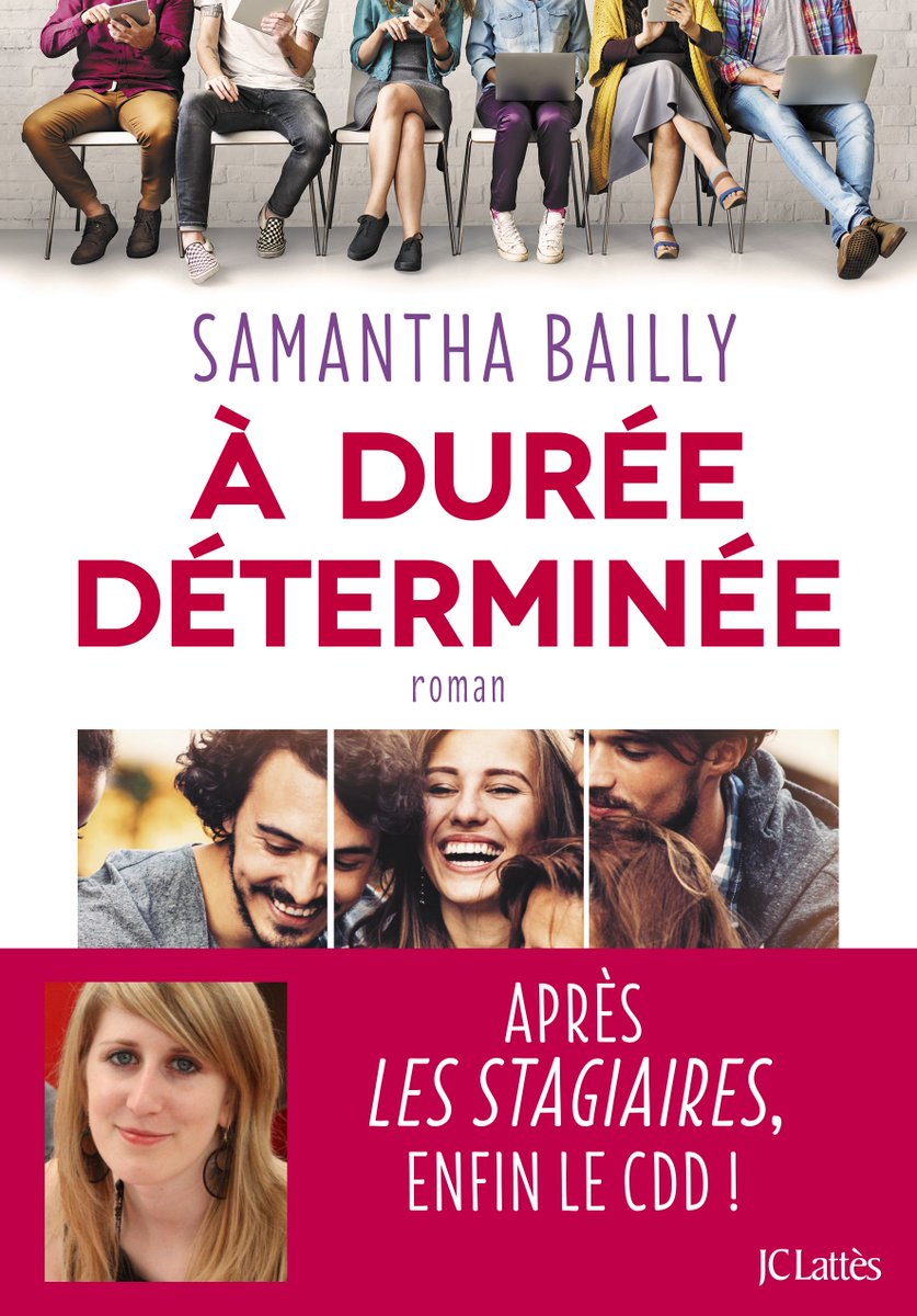 Samanthabailly's tweet photo. Les #stagiaires sont de retour le 8 mars chez @LattesLeMasque... et ils ont grandi ! Voici la couverture de "À durée déterminée" :D https://t.co/tQHM5AuxWe