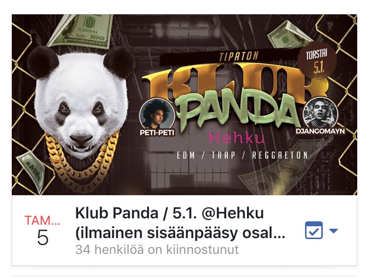 jennytuuliaa's tweet photo. #klubpanda tänne kaikki 5.1 💯💯 https://t.co/7KSnm6O4Wu