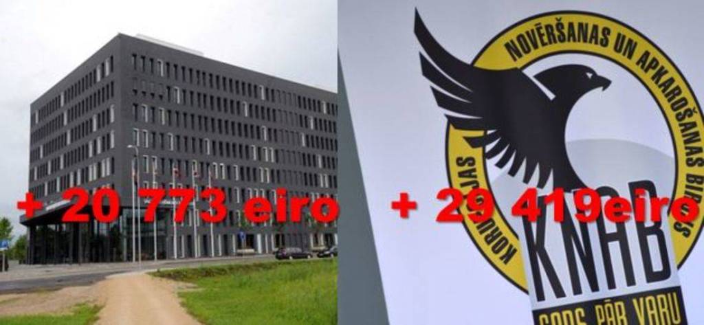 ProtestiLV's tweet image. Dāsnās prēmijas KNAB un VID darbiniekiem – tā aiziet vairāk nekā 50 000 eiro! protesti.lv/dasnas-premija…