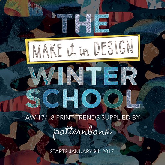 SurfacePatternD's tweet image. We're so excited for Winter School to start on Monday Jan 9! Fill your January with fun, pattern and new friends! bit.ly/2hOEVca