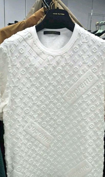 Supreme Louis Vuitton Monogram Black And White Sweater - Tagotee