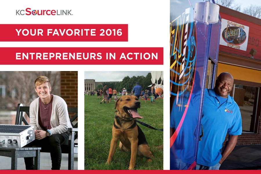 KCSourceLink's tweet image. See which Kansas City business owners made it into your favorite Entrepreneur in Action stories of 2016: kcsourcelink.com/entrepreneurs-… #startupKC