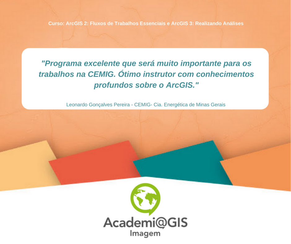 AcademiaGIS's tweet photo. Obrigada Leonardo pelo seu depoimento!  #AcademiaGIS   #Imagem  #ArcGIS   #Esri  #CEMIG https://t.co/ZHD7c8lRr0