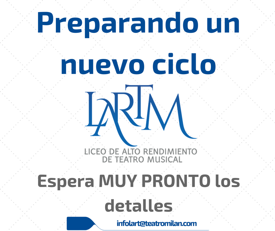 lartmteatro's tweet photo. ¿Estás preparado para cambiar tu vida este 2017?

#LARTM https://t.co/jyTO52wH9M