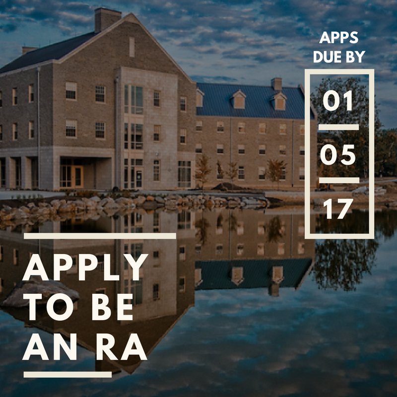 Applications to be an RA for the 17-18 year are due THURSDAY by midnight! miamioh.edu/student-life/r… #MiamiOH