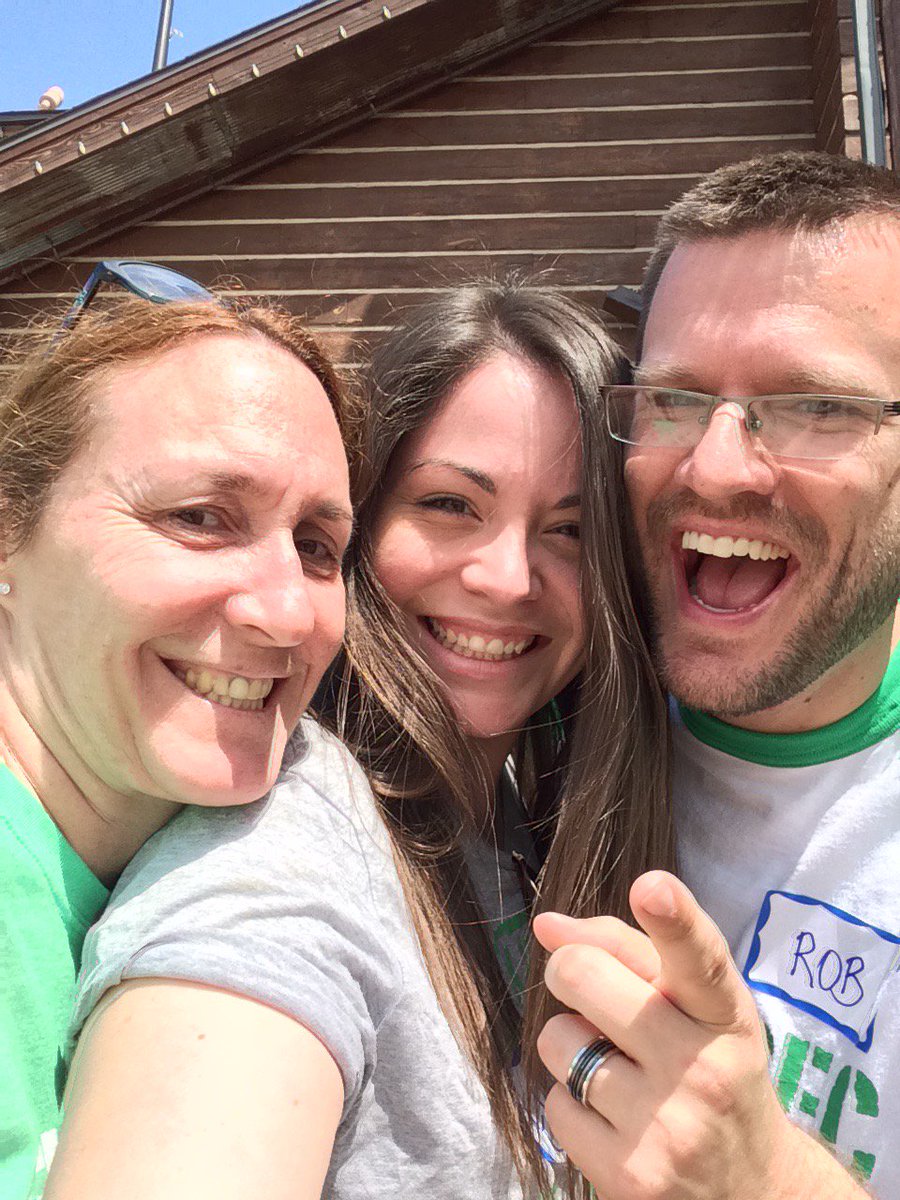 CampKennebec's tweet image. Donz, Elle and Rob are #backtowork making sure that Kennebec's 50th is the best summer yet! What would you do if you were in charge at camp?
