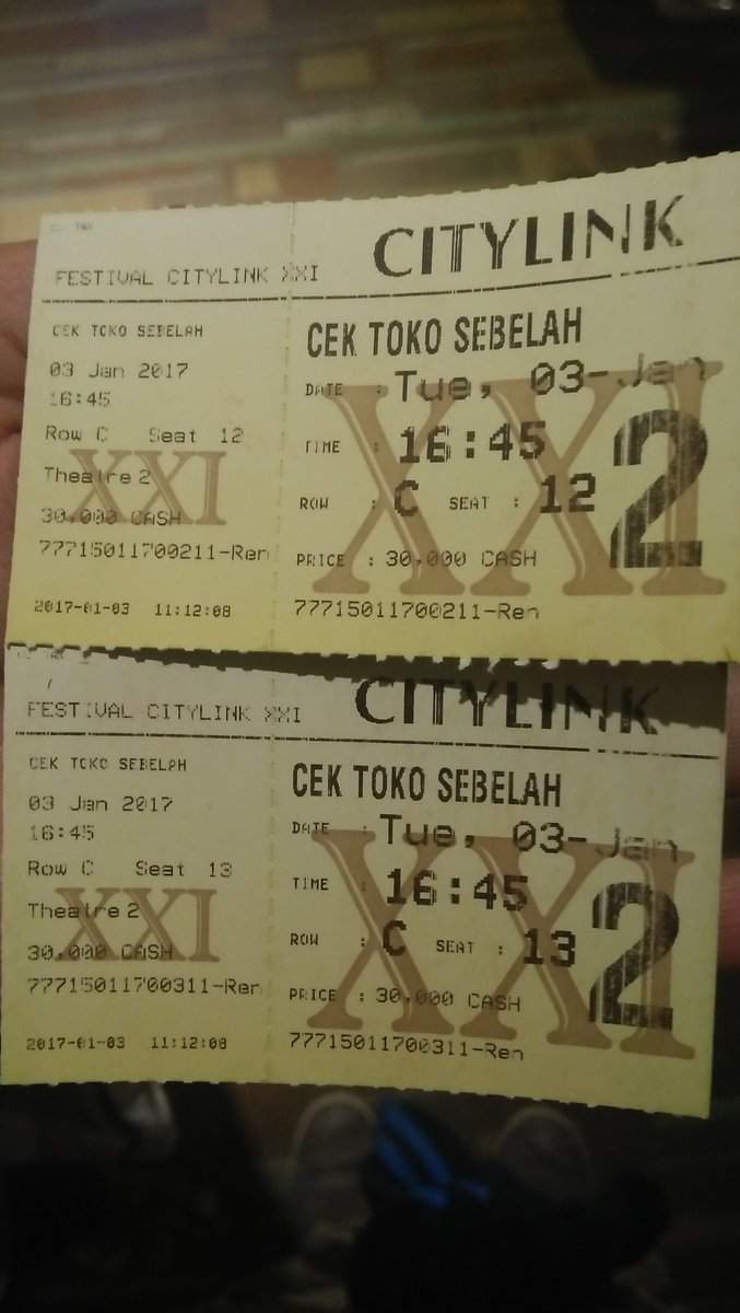 Nonton @CTSmovie 
Lihat Bung <a href="/abdurarsyad/">Abdur Arsyad</a> macam tidak akting ee 👍

Film yg luar biasa koh <a href="/ernestprakasa/">Pria Perkasa</a> 👏
