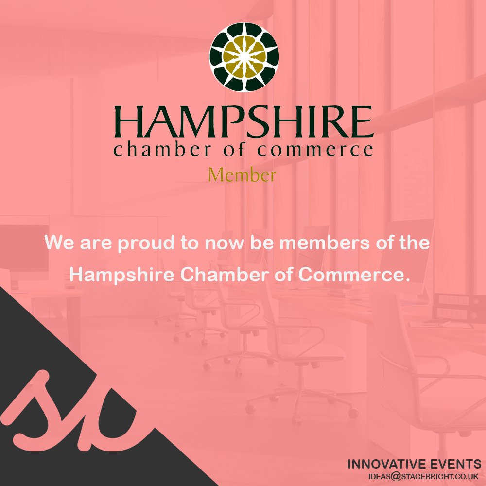 We are proud to now be members of @hantschamberof commerce, and are looking forward to making use of all the benefits this brings.